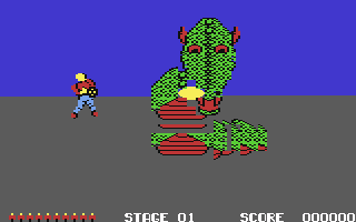 Space Harrier, кадр № 4