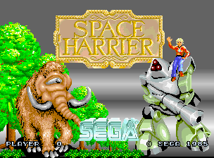 Space Harrier, кадр № 7