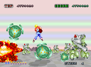 Space Harrier, кадр № 9