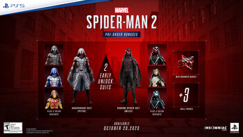 Промо-арт игры Marvel’s Spider-Man 2