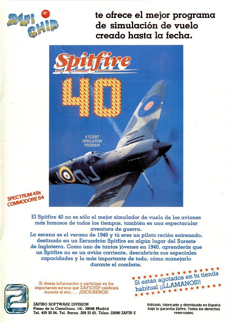 Spitfire 40, постер № 6