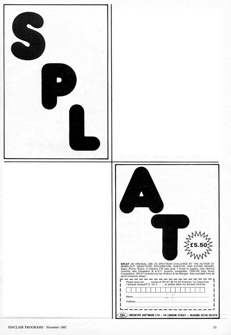 Splat!, постер № 6