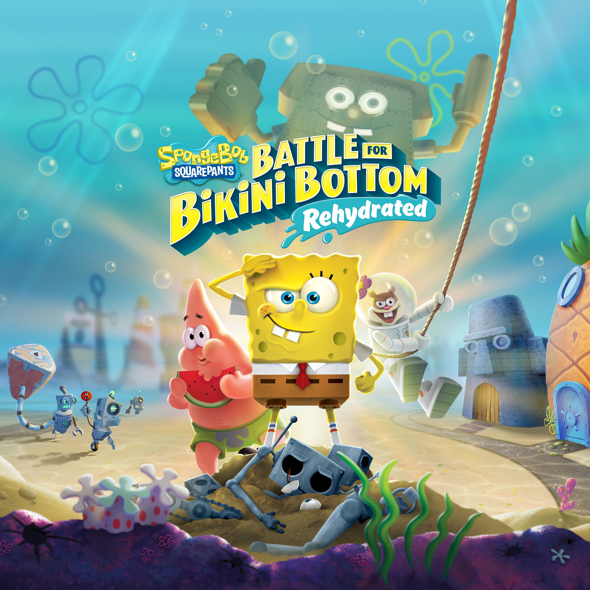 SpongeBob SquarePants: Battle for Bikini Bottom — Rehydrated, постер № 1