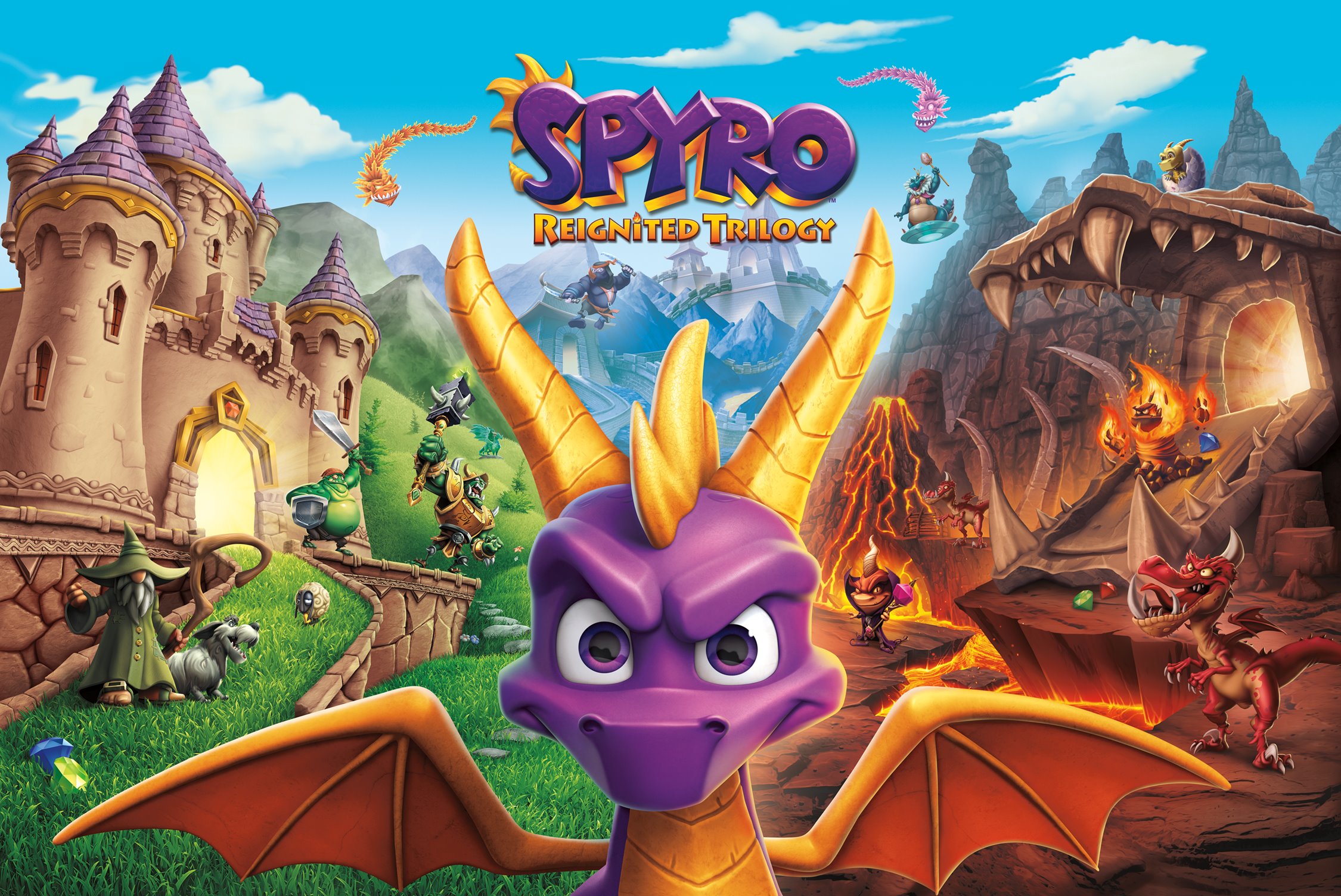 Spyro Reignited Trilogy, постер № 2