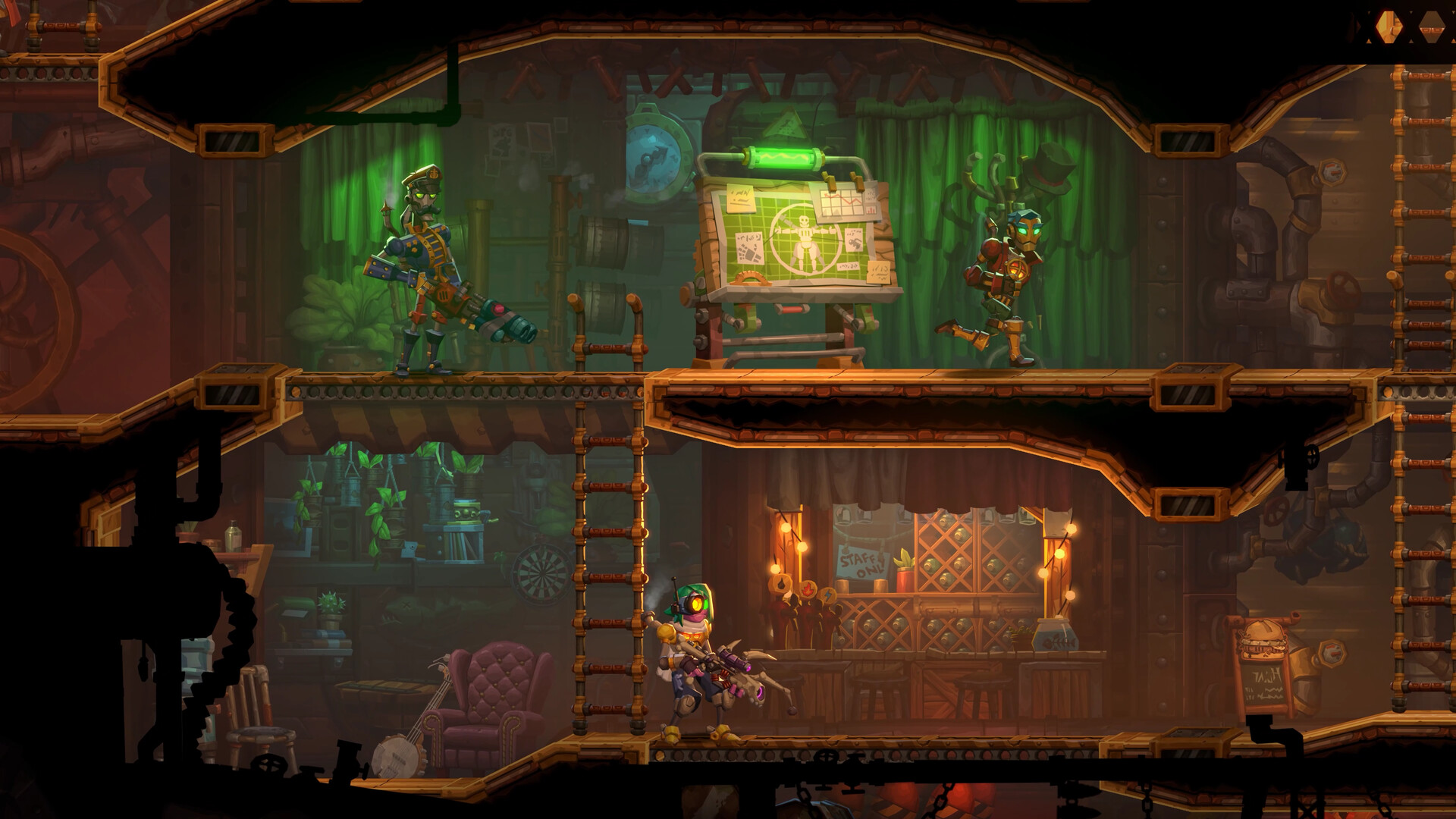 SteamWorld Heist II, кадр № 2