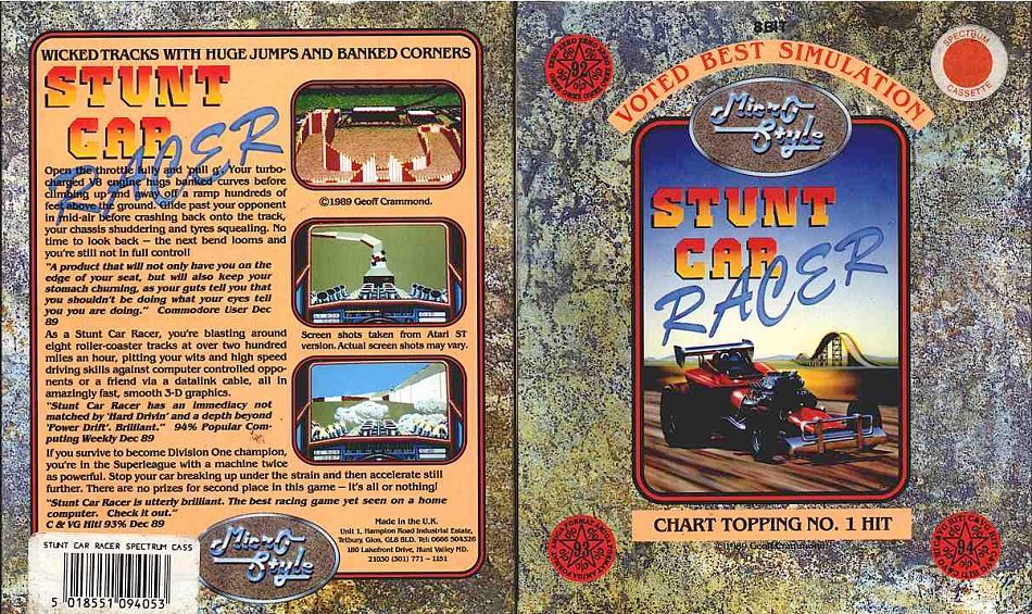 Stunt Car Racer, постер № 2