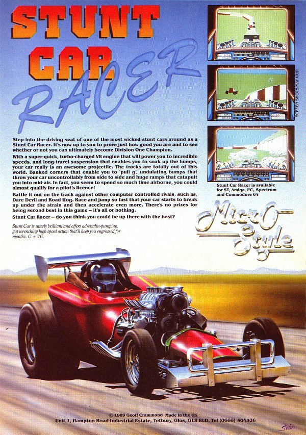 Stunt Car Racer, постер № 7