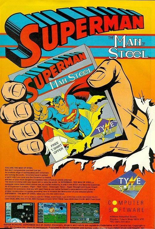Superman - The Man of Steel, постер № 4
