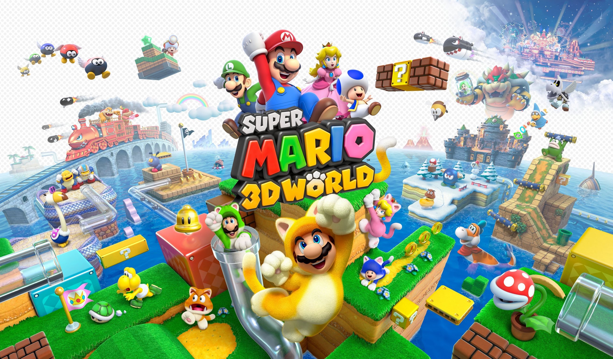 Super Mario 3D World, постер № 2