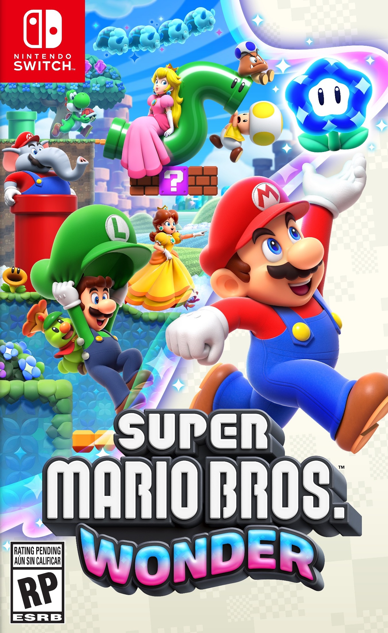 Super Mario Bros. Wonder, постер № 1
