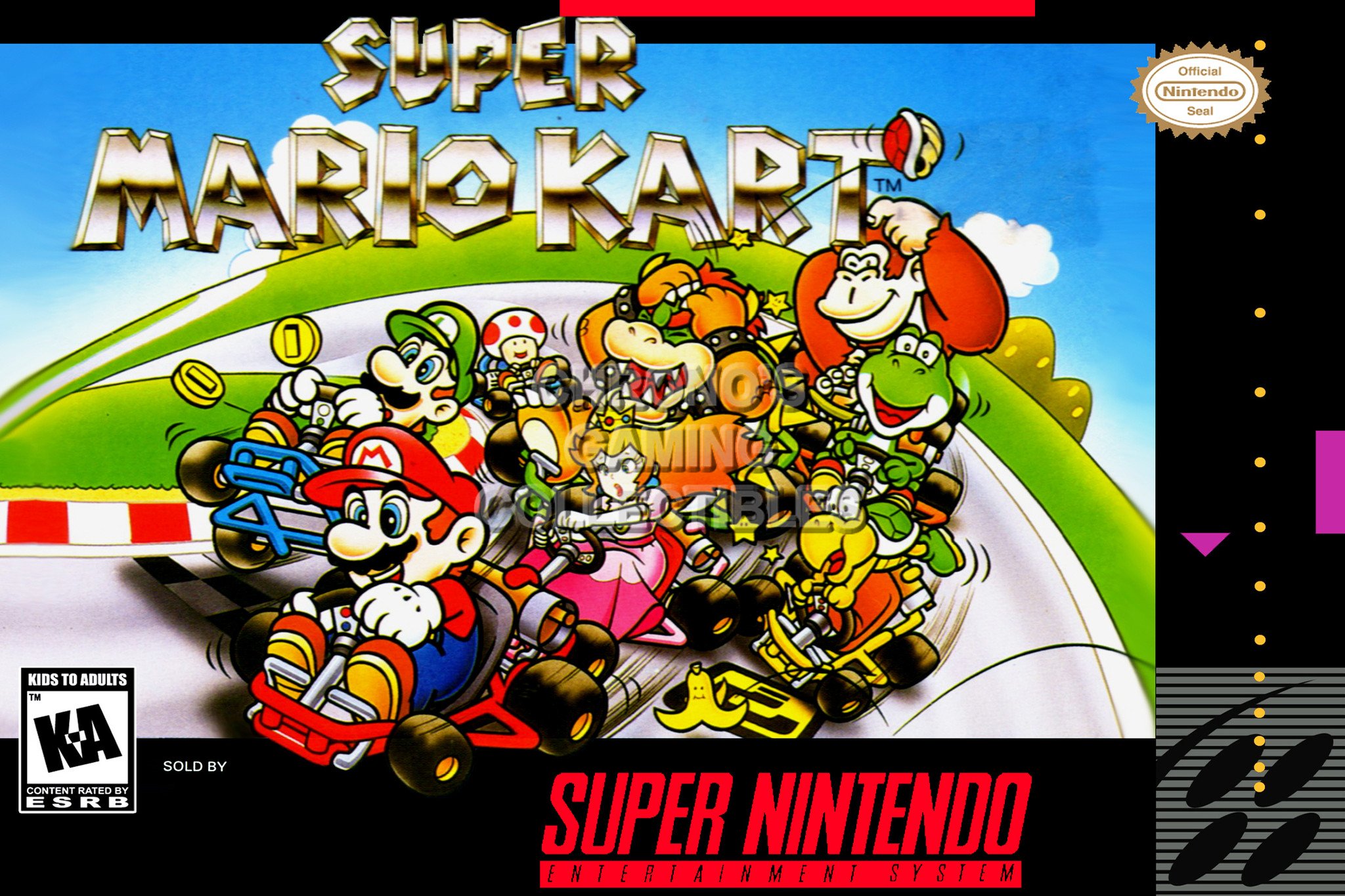 Super Mario Kart, постер № 1