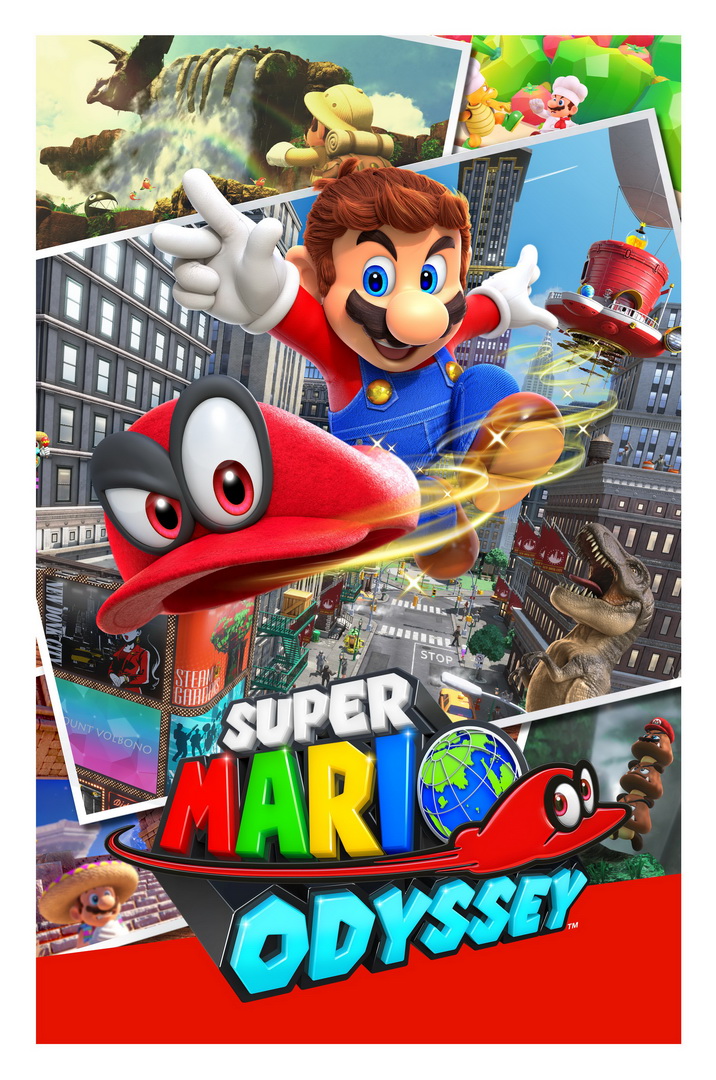 Super Mario Odyssey, постер № 4