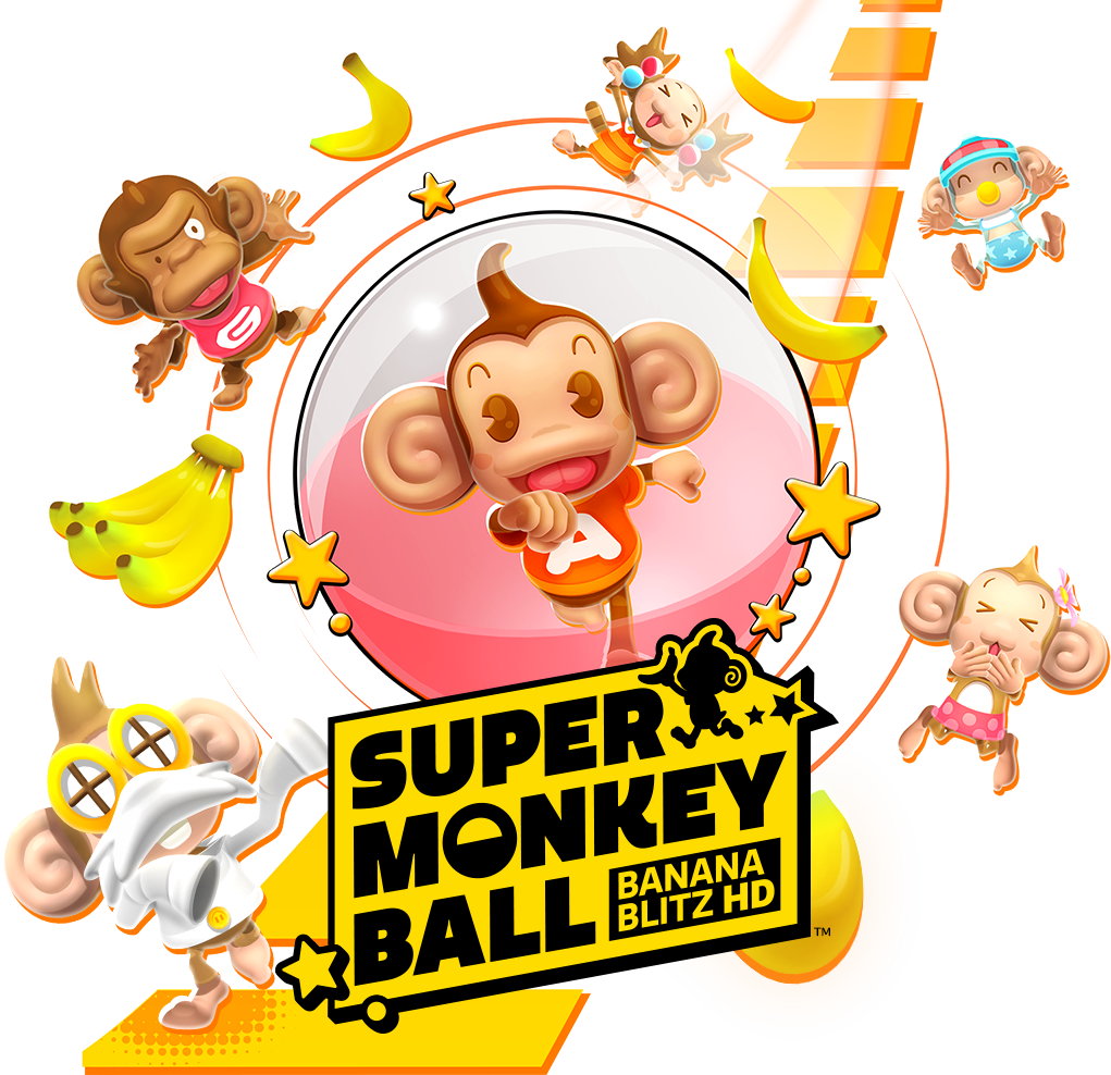 Super monkey ball banana. Super Monkey Ball: Banana Blitz. Super Monkey Ball 2019. Super Monkey Ball: Banana Blitz обложка.