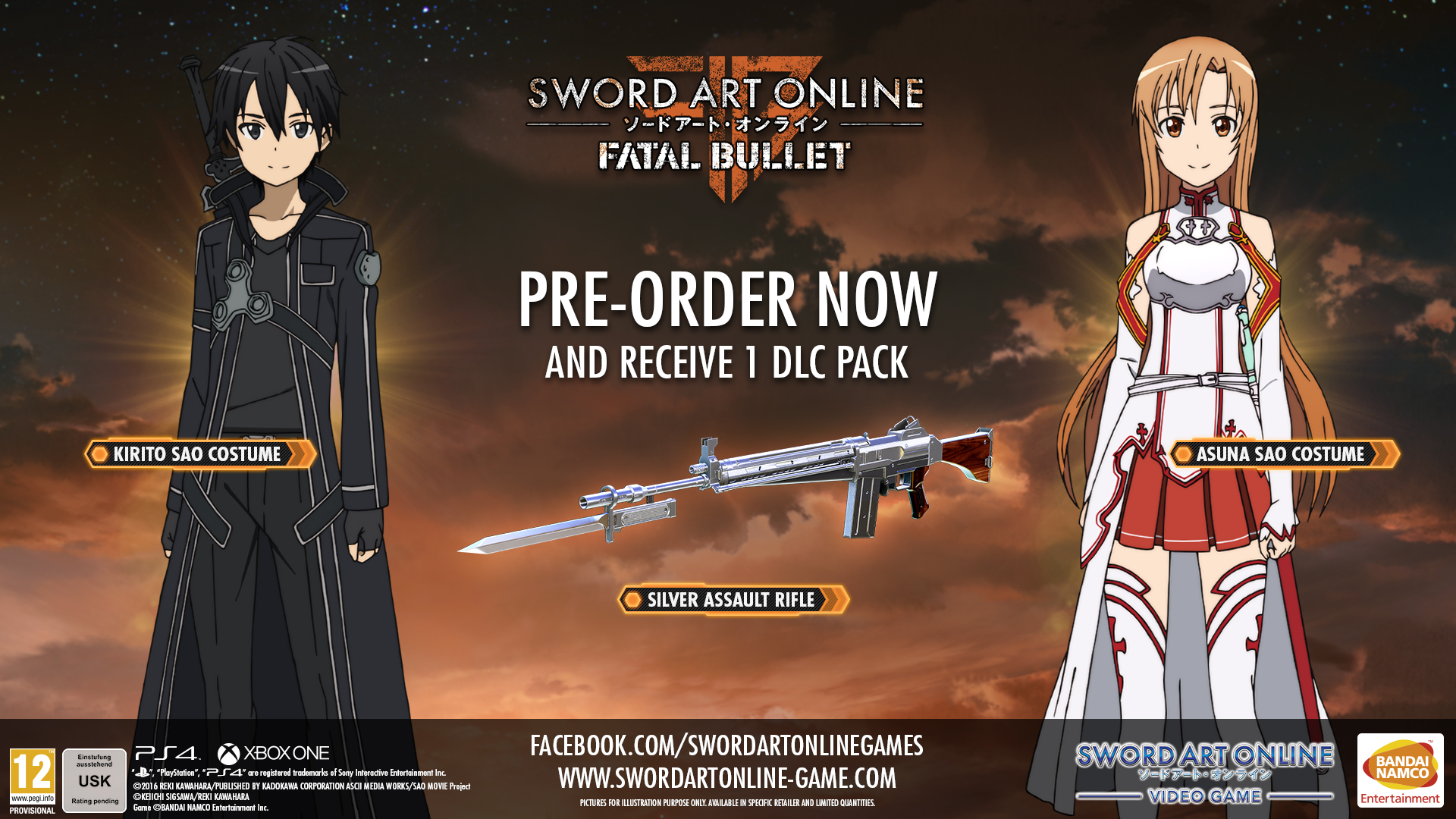 Sword art online fatal bullet стим фото 104