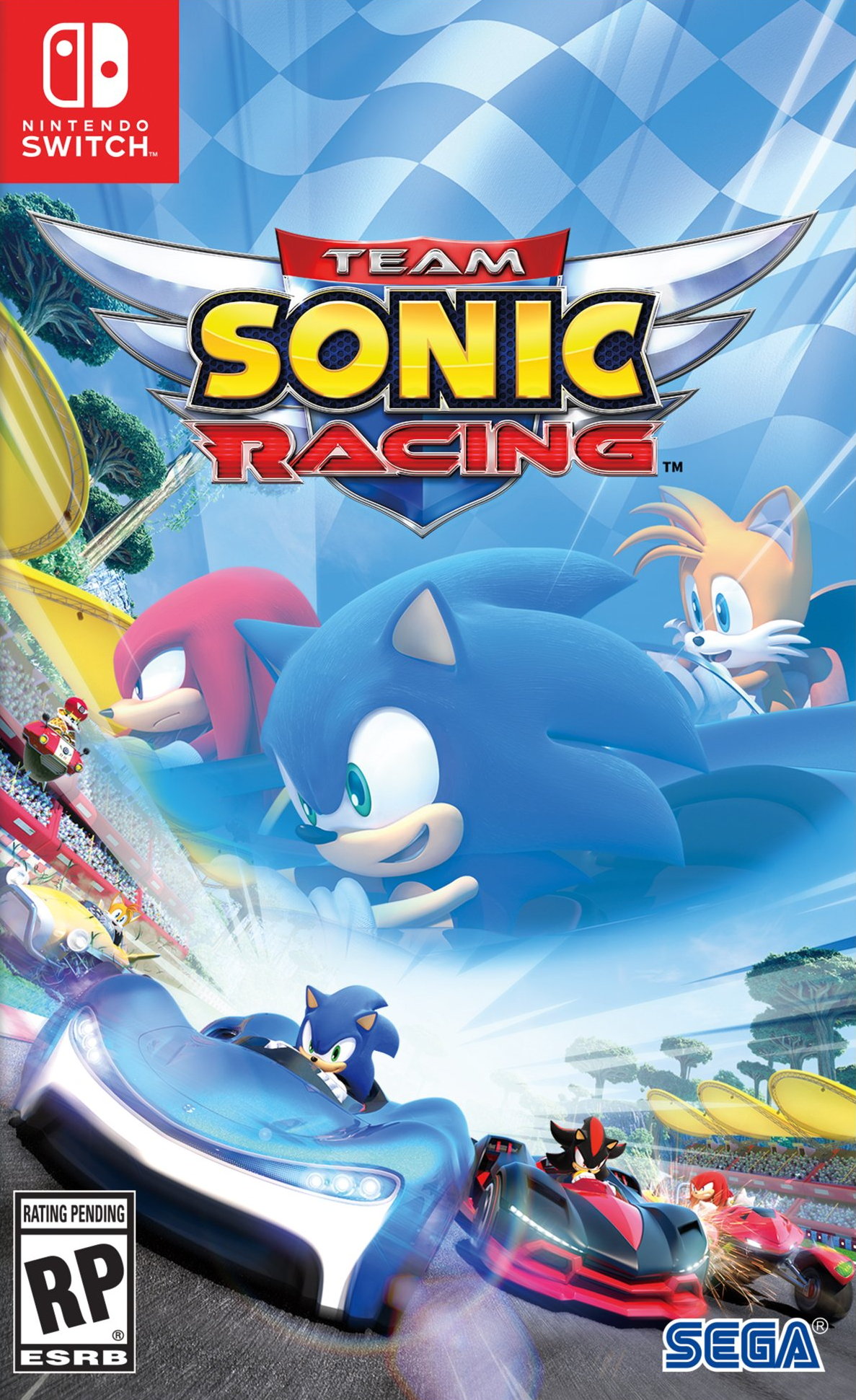 Team Sonic Racing, постер № 1