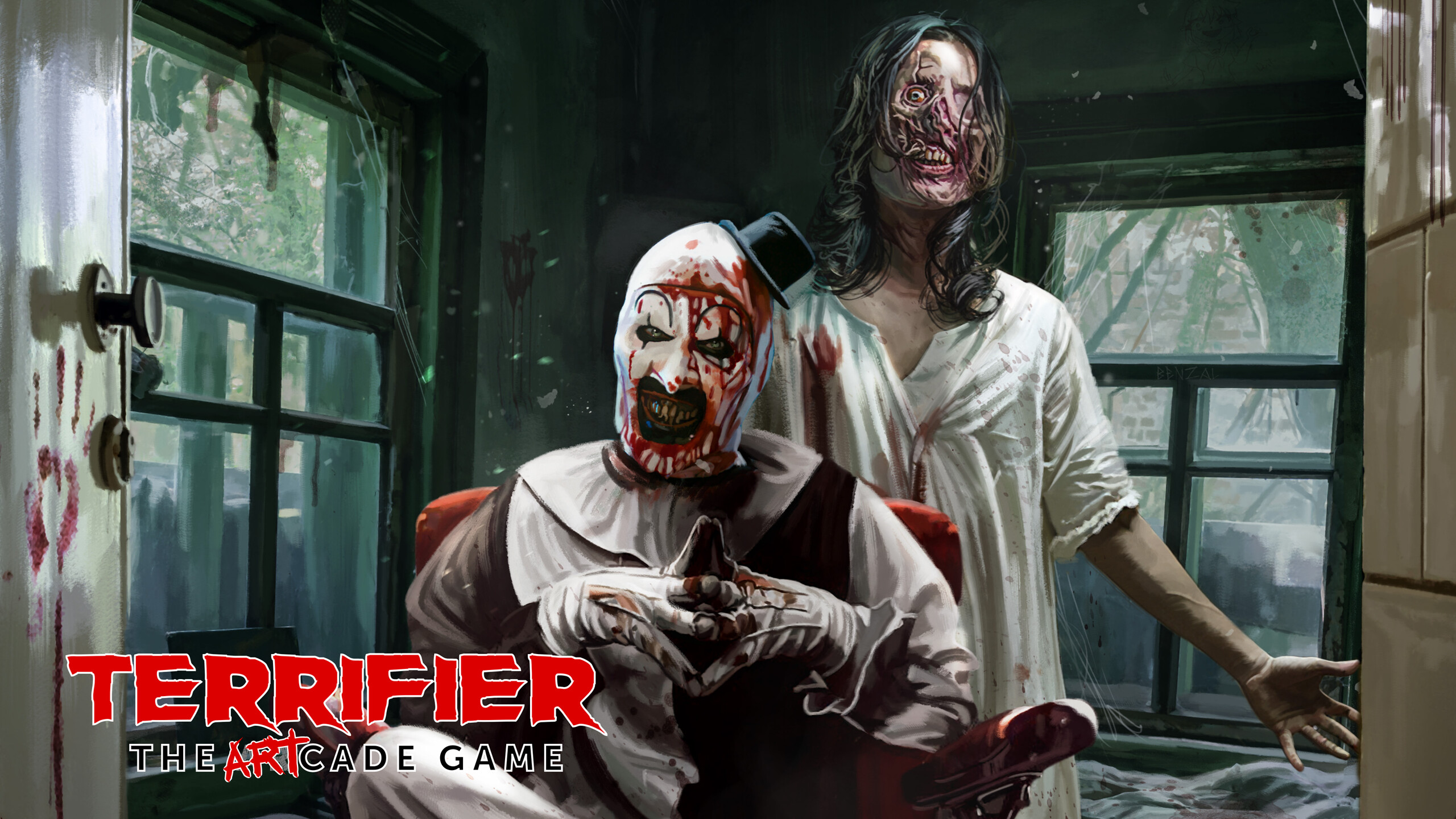 Terrifier The ARTcade Game, постер № 1