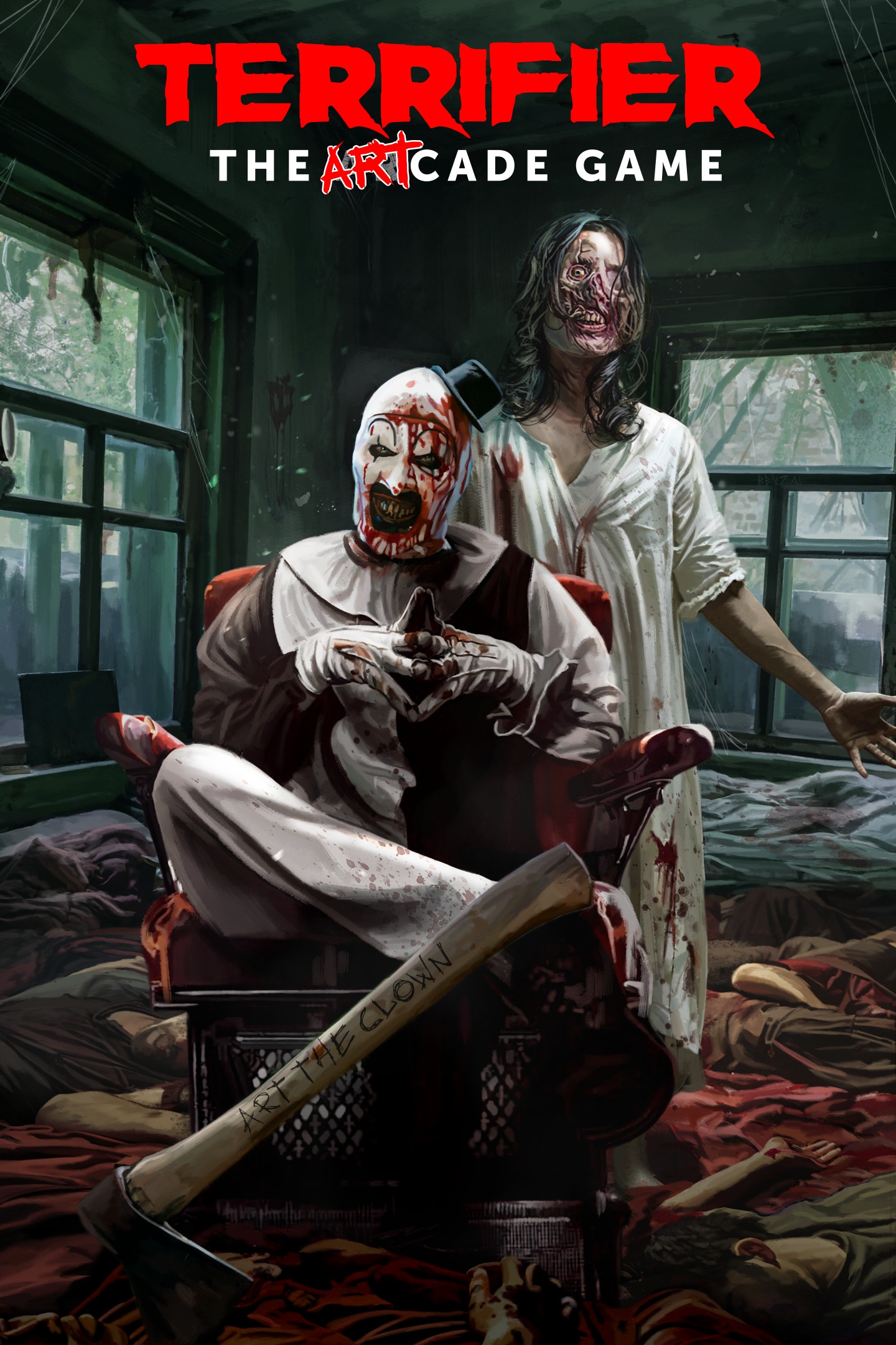 Terrifier The ARTcade Game, постер № 2