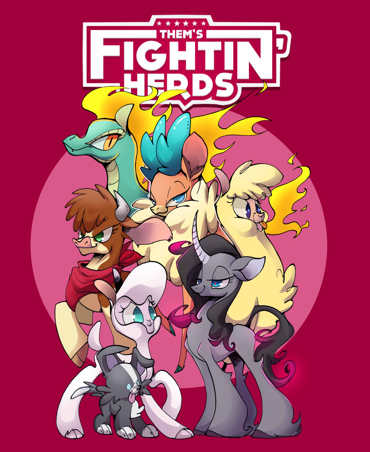 Them's Fightin' Herds, постер № 1