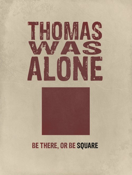 Thomas was Alone, постер № 1