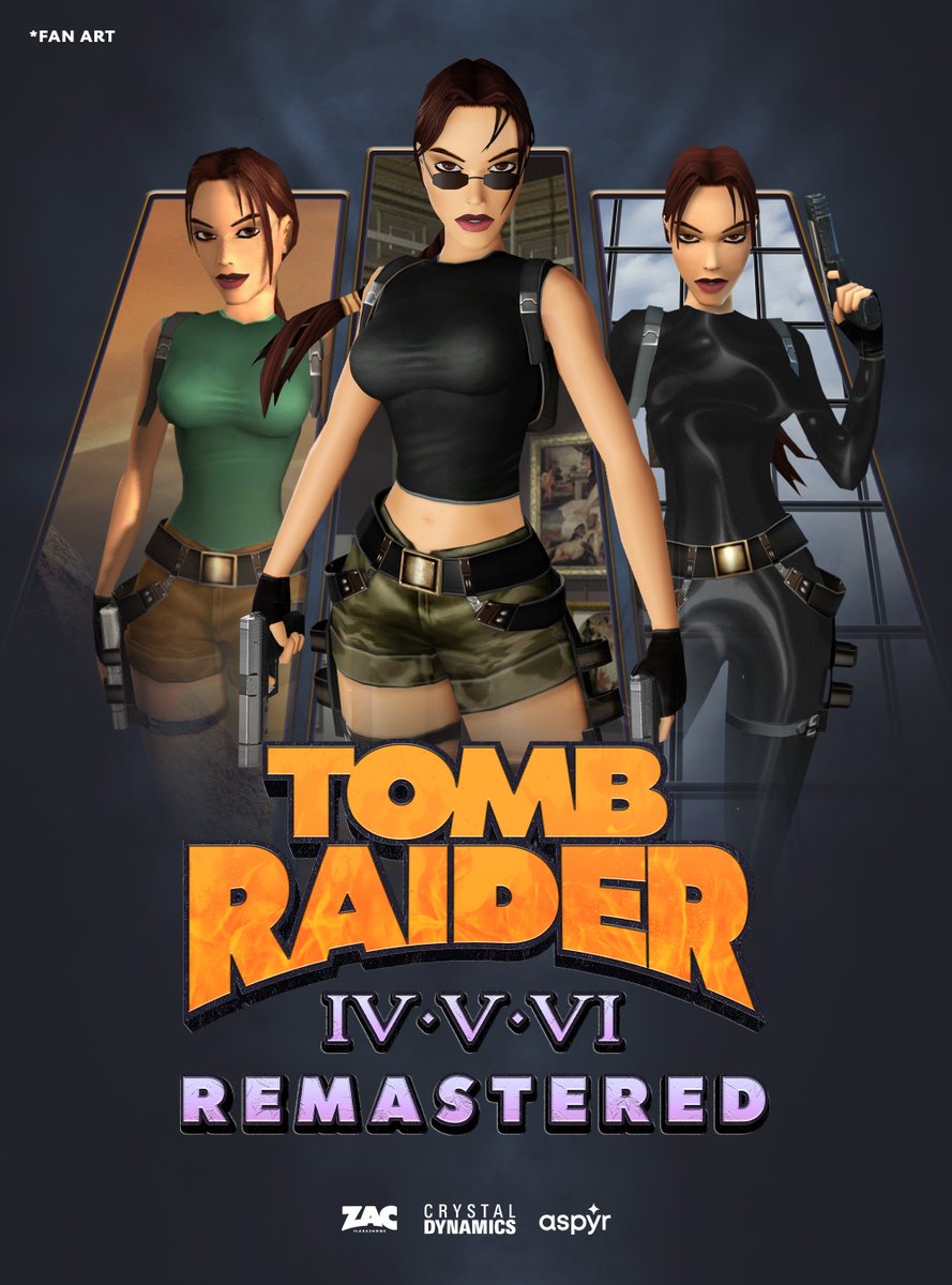 Tomb Raider IV-VI Remastered, постер № 1