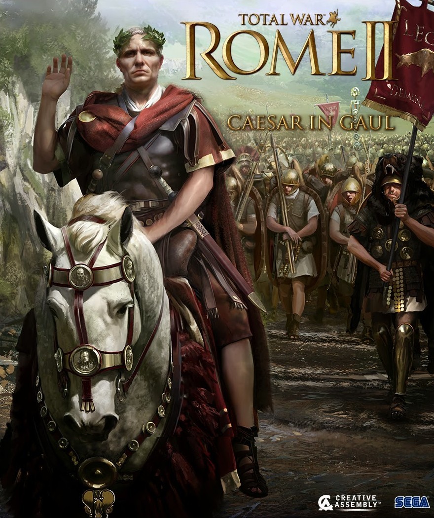 Total War: Rome II — Цезарь в Галлии, постер № 1