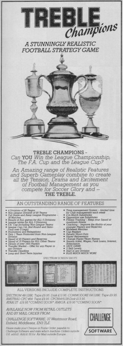 Treble Champions, постер № 4