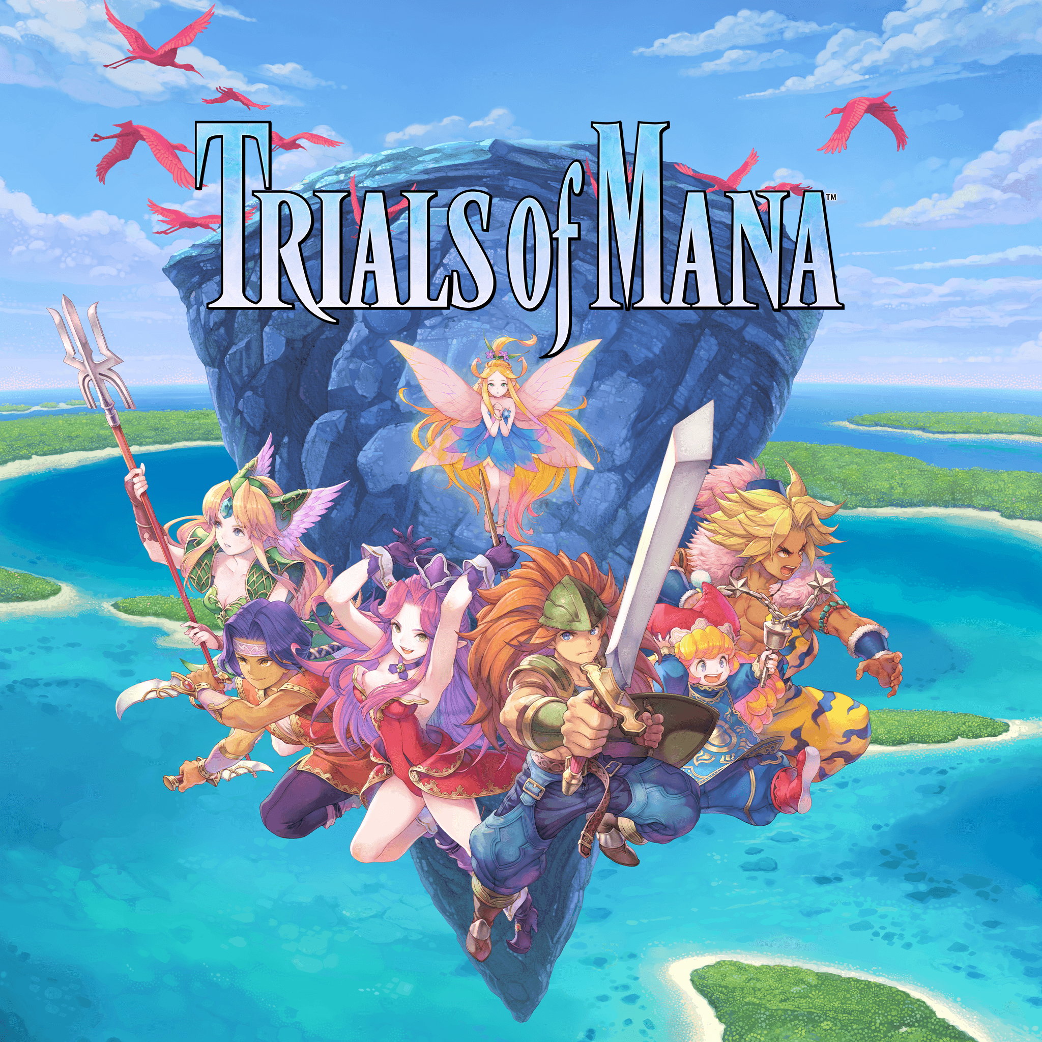 Trials of Mana, постер № 1