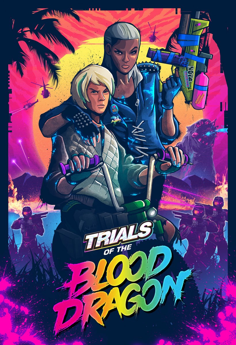 Trials of the Blood Dragon, постер № 1