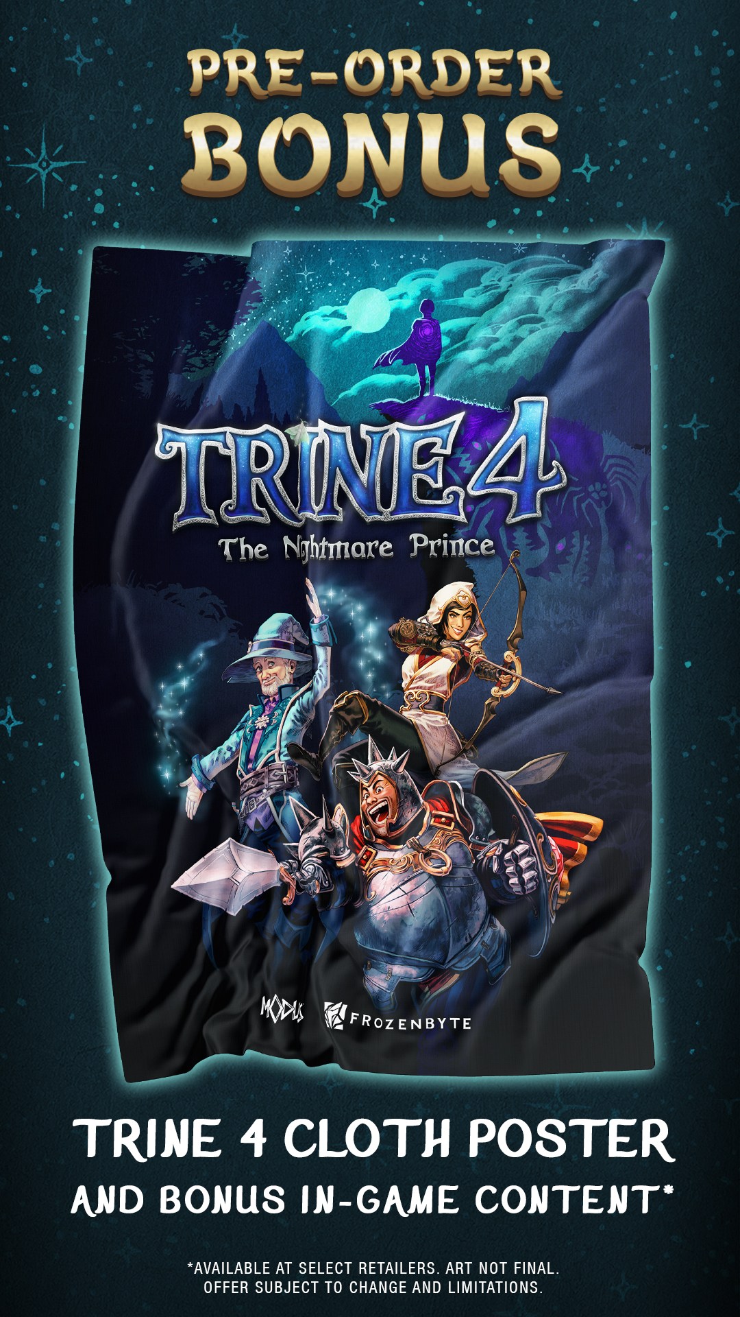 Trine 4: The Nightmare Prince, постер № 4