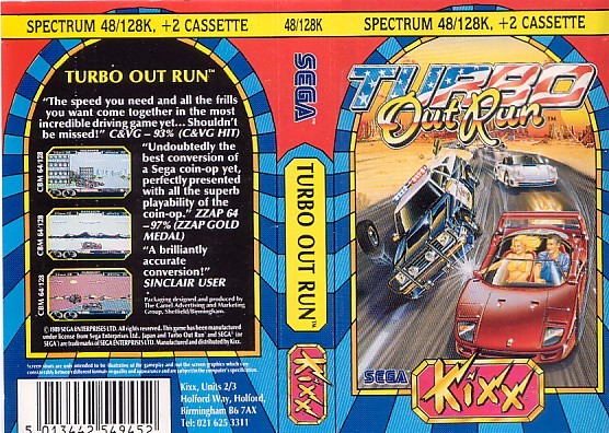 Turbo Out Run, постер № 11