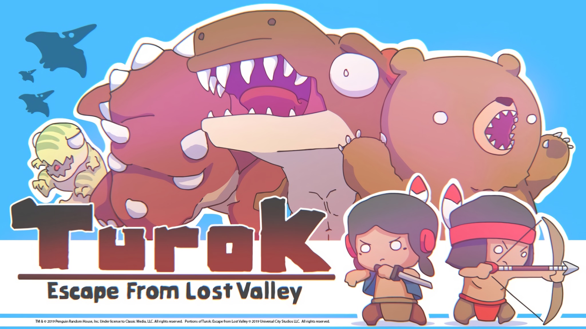 Turok: Escape from Lost Valley, постер № 1