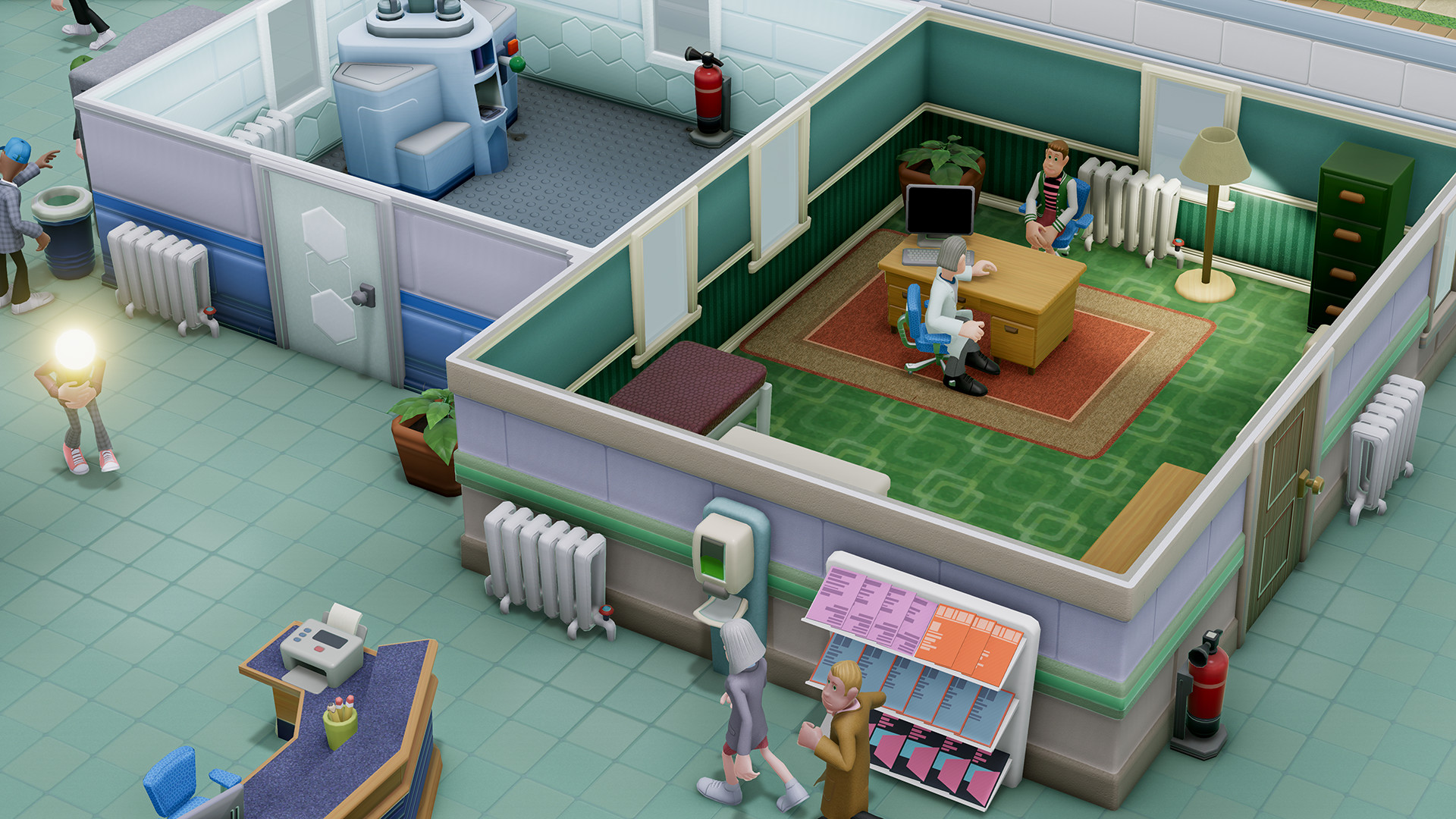 Two Point Hospital, кадр № 1