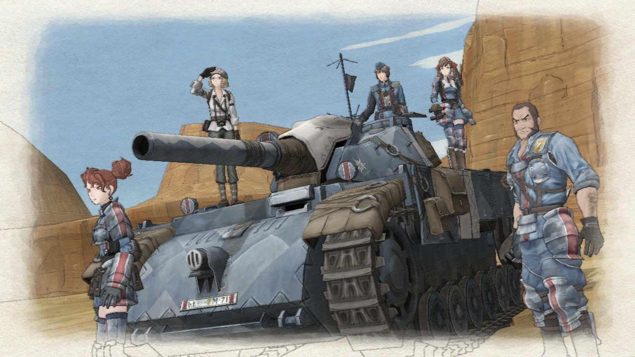 Valkyria Chronicles, кадр № 6