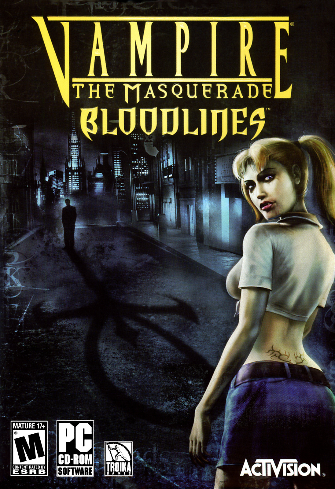 Vampire: The Masquerade — Bloodlines, постер № 1