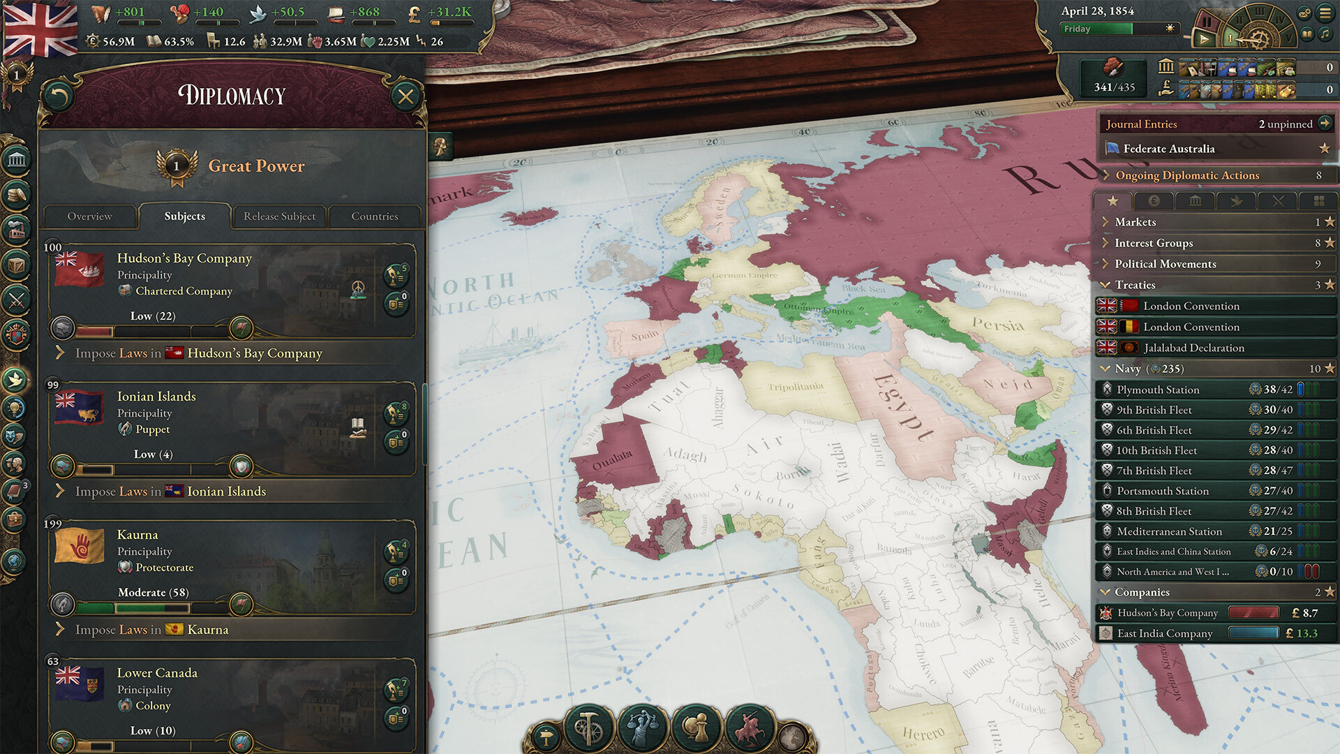 Victoria 3: Charters of Commerce, кадр № 5