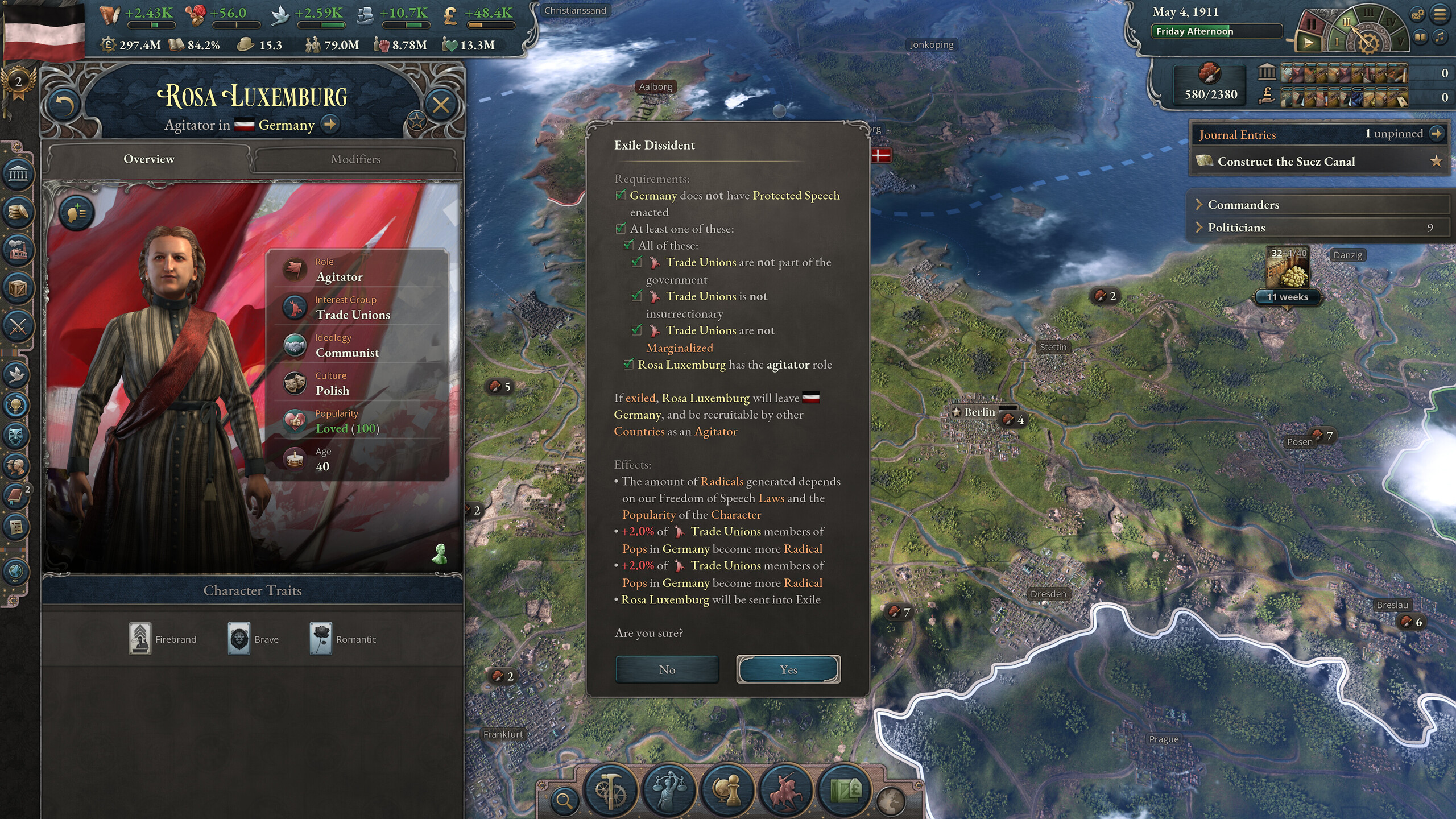 Victoria 3: Voice of the People, кадр № 5