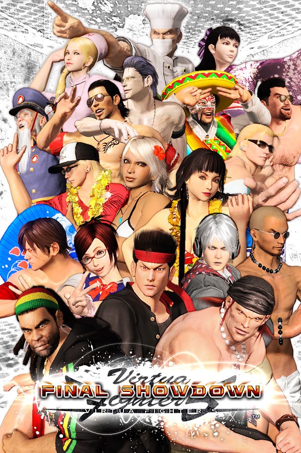 Virtua Fighter 5 Final Showdown, постер № 2