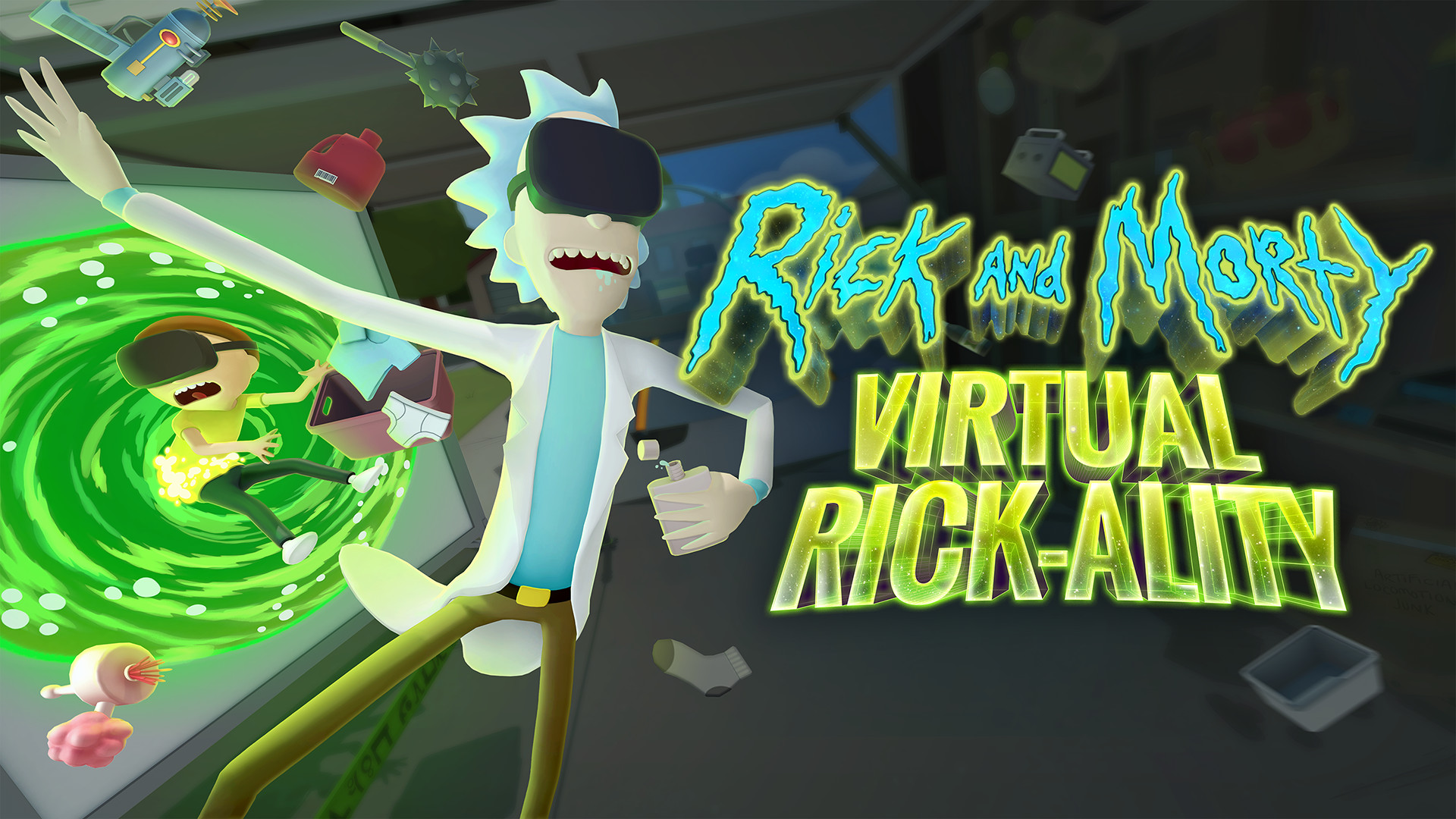 Rick and Morty: Virtual Rick-ality, постер № 1