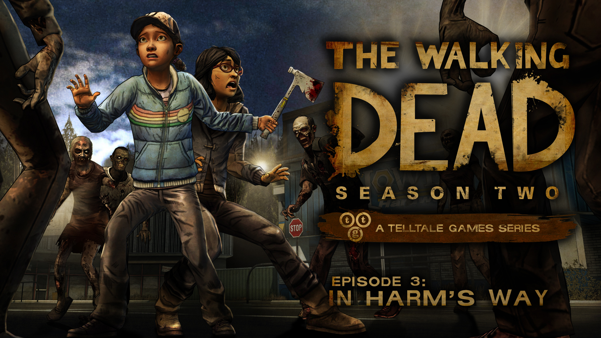 The Walking Dead: Season Two Episode 3 - In Harm's Way, постер № 1