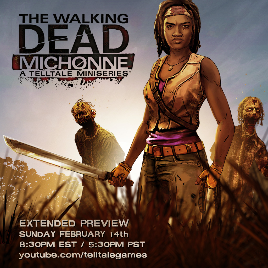 The Walking Dead: Michonne - Episode 1: In Too Deep, постер № 2