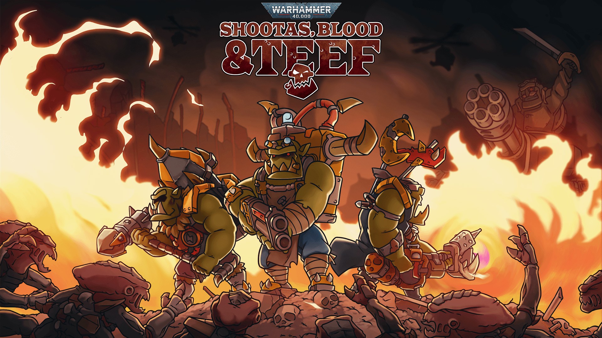 Warhammer 40,000: Shootas, Blood & Teef, постер № 1