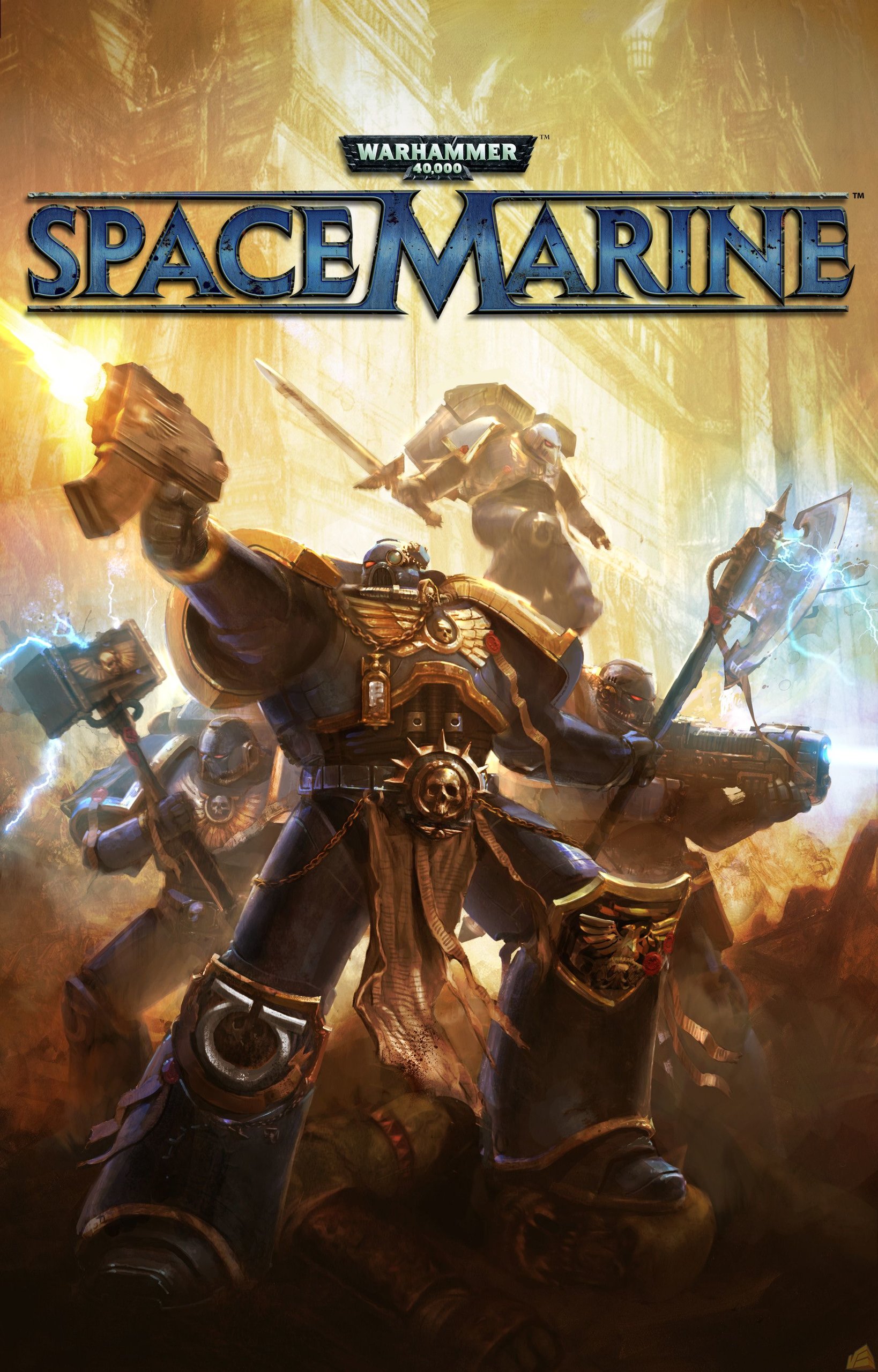 Warhammer 40,000: Space Marine, постер № 1