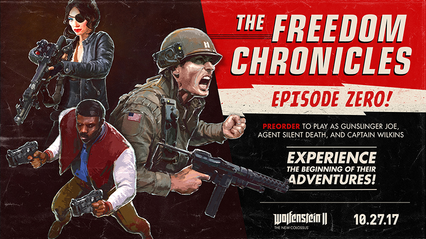 Wolfenstein II: The Freedom Chronicles, постер № 1