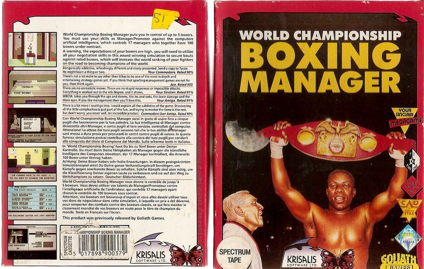 World Championship Boxing Manager, постер № 3
