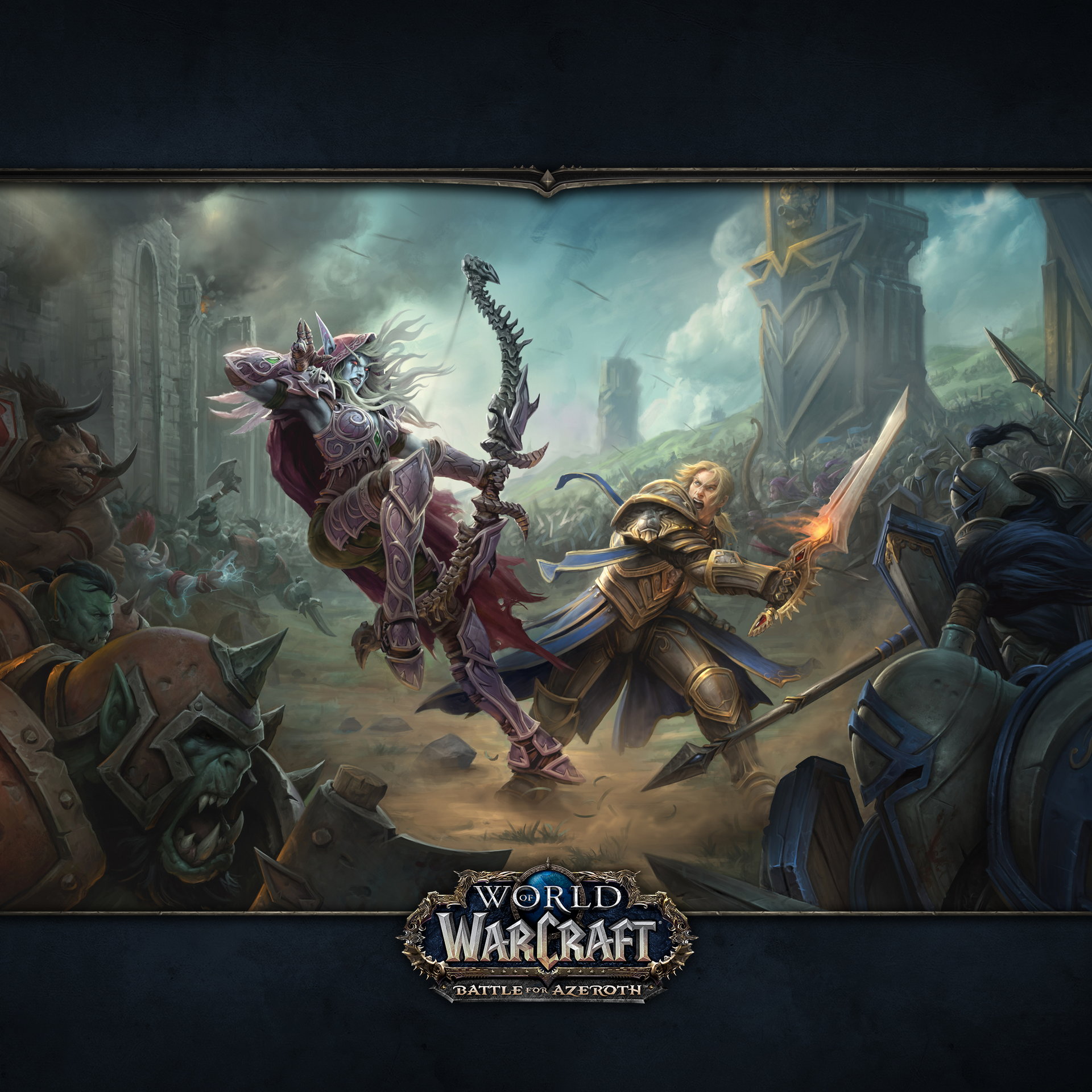World of Warcraft: Battle for Azeroth, постер № 1