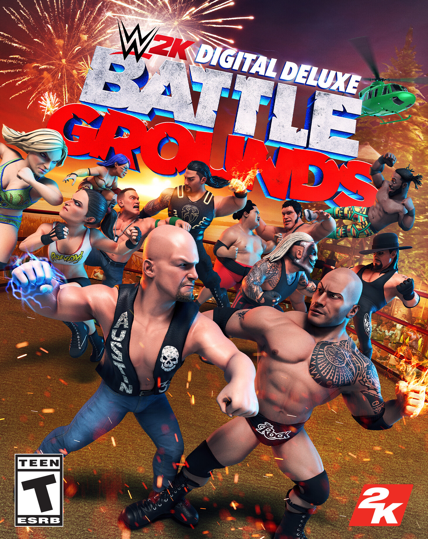 WWE 2K Battlegrounds, постер № 1