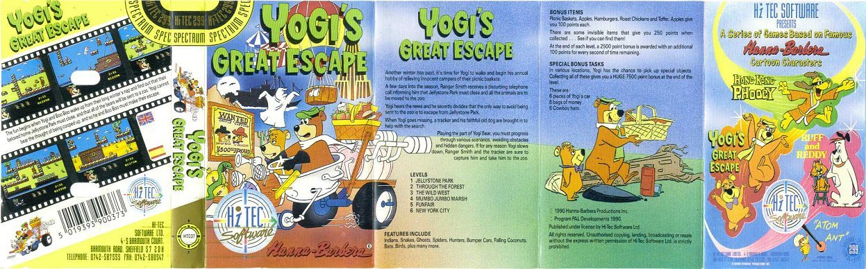 Yogi's Great Escape, постер № 1