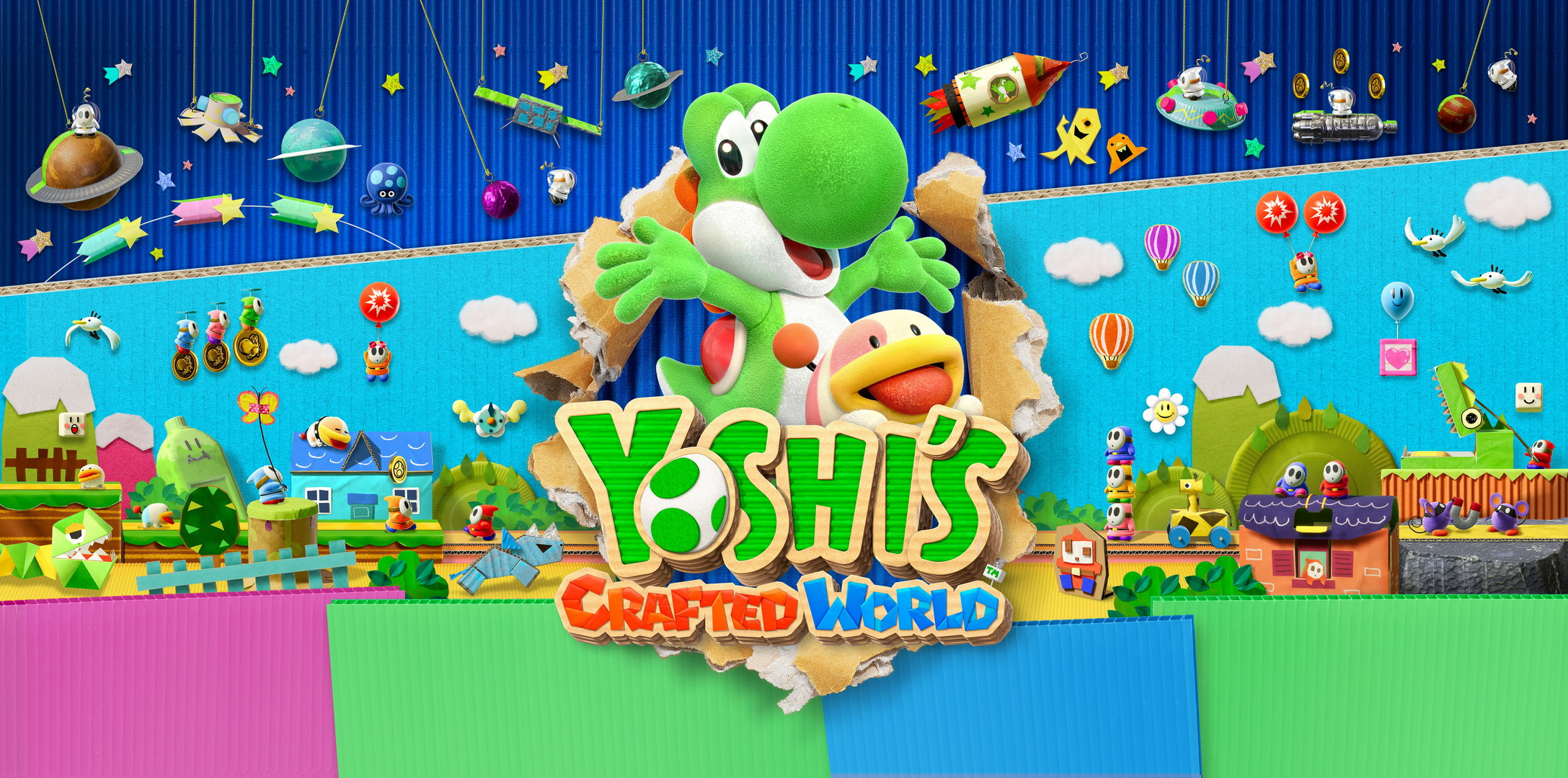 Yoshi’s Crafted World, постер № 1