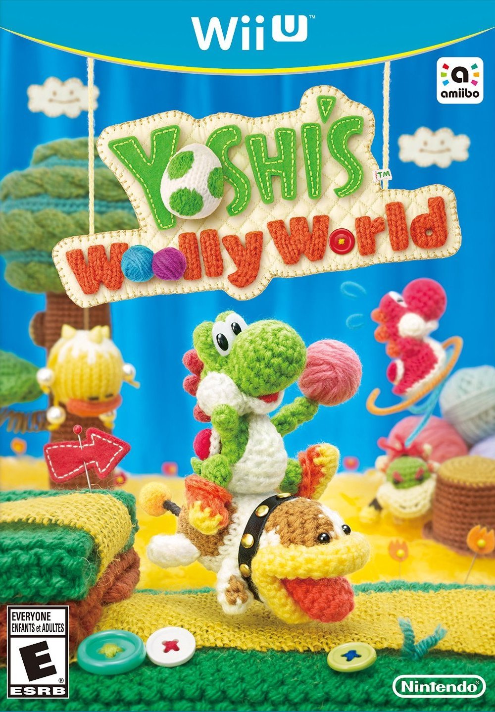 Yoshi's Woolly World, постер № 1