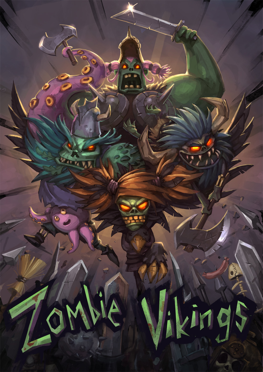 Zombie Vikings, постер № 1
